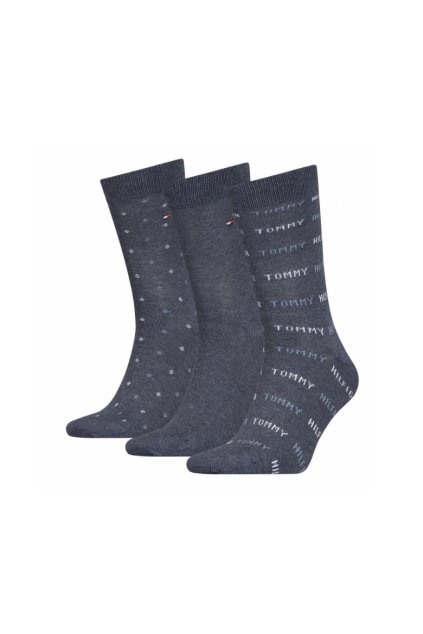 Ponožky - TH MEN SOCK 3P GIFTBOX modré