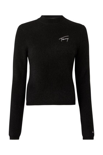 Rolák - TJW SIGNATURE  RIB TURTLENECK čierny