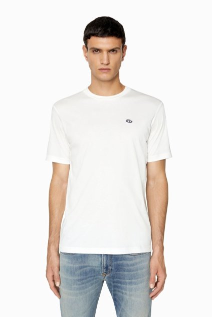 Tričko - T-JUST-DOVAL-PJ T-SHIRT biele