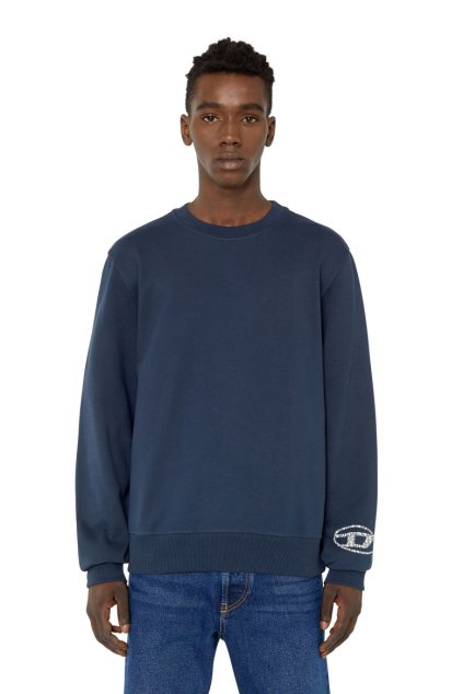 Mikina - S-GINN-D-MON SWEAT-SHIRT modrá