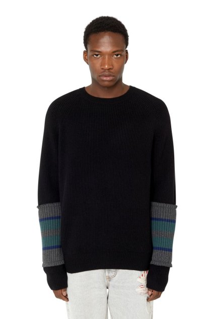 Sveter - K-LIFF KNITWEAR čierny