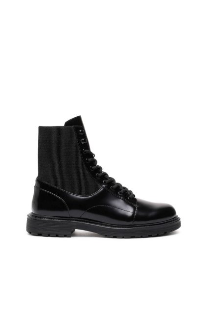 Čižmy - ALABHAMA D-ALABHAMA BT W BOOTS čierne
