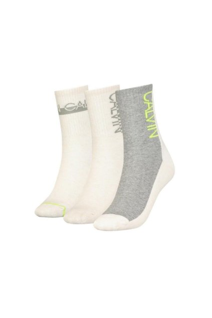Ponožky - CKJ WOMEN SOCK 3P ATHLEISURE viacfarebné