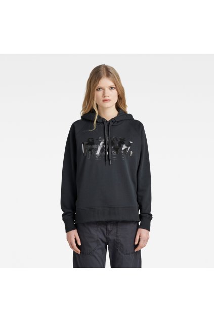 Mikina - Raglan raw originals hdd sw wmn čierna