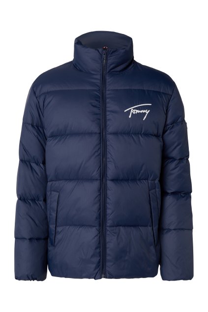 Bunda - TJM SIGNATURE PUFFER modrá