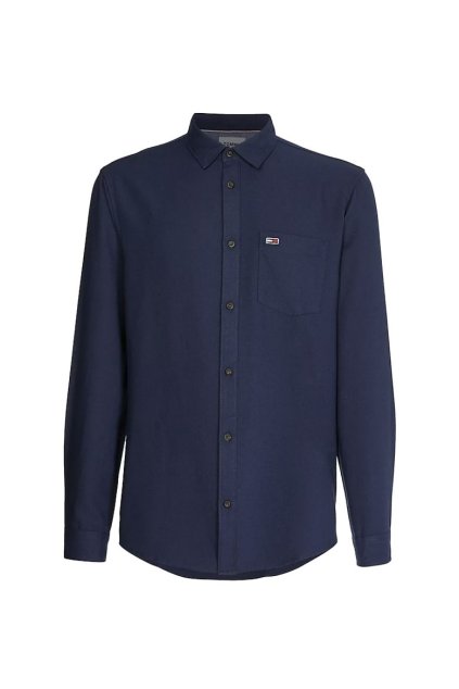 Košeľa - TJM SOLID FLANNEL SH modrá