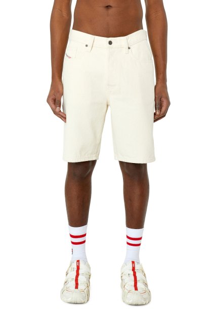 Krátke nohavice - REGULAR-SHORT SHORTS biele