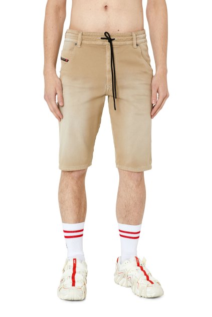 Krátke nohavice - D-KROOSHORT-Z-NE SHORTS béžové