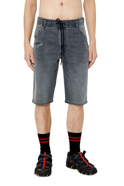 Krátke nohavice - D-KROOSHORT-Z-NE SHORTS čierne