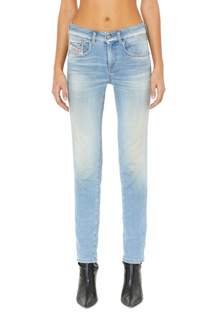 Rifle - D-OLLIES-T Sweat jeans modré