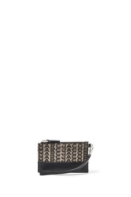 Peňaženka - THE TOP ZIP WRISTLET WALLET čierna