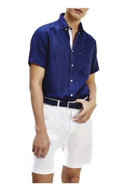 LINEN SHIRT S/S