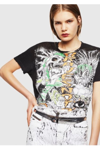 Tričko - TDARIAYB TSHIRT čierne