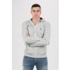 Mikina - TOMMY HILFIGER TJM ORIGINAL ZIP HOODIE sivá