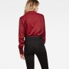 Košeľa - G-STAR Road shirt wmn ls červená