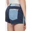 Krátke nohavice - G-STAR Faeroes Zip Mid bf Short Wmn modré