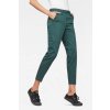 Nohavice - G-STAR Bronson mid skinny chino wmn zelené