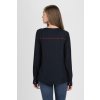Blúzka - HERMOSA BLOUSE LS tmavomodrá