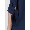 Blúzka - FALLEEN BLOUSE 3/4 SLV tmavomodrá