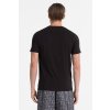 Tričko - CALVIN KLEIN S/S CREW NECK čierne