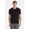 Tričko - CALVIN KLEIN S/S CREW NECK čierne