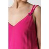 Top - TJW SOLID STRAP CAMI ružový