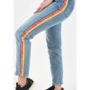 Rifle - Tommy Jeans HIGH RISE SLIM IZZY RNBWM modré