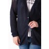 Sveter - TOMMY HILFIGER TESSA V-NK EASY CARDI modrý