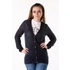 Sveter - TOMMY HILFIGER TESSA V-NK EASY CARDI modrý