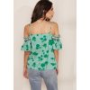 Top - HELENE TOP SS zelený