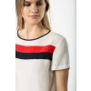 Tričko - TOMMY HILFIGER JOSIE TOP SS biele