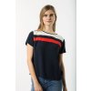 Tričko - TOMMY HILFIGER JOSIE TOP SS biele
