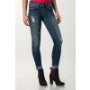 Rifle - TOMMY HILFIGER LOW RISE SKINNY SOPHIE DYASTD modré