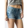 Krátke nohavice - TOMMY HILFIGER THDW DENIM SHORTS LISDST 25 modré