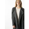 Sveter - DUNA COAT tmavosivý