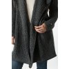 Sveter - DUNA COAT tmavosivý
