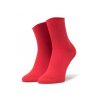 Ponožky - TH WOMEN 98% COTTON  SOCK 1P červená