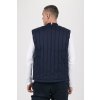 Vesta - STRETCH QUILTED VEST tmavomodrá