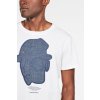 Tričko - Graphic 10 r t s\s bielo-tmavomodré