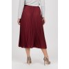 Sukňa - TH ESSENTIAL MIDI SKIRT červeno-hnedá