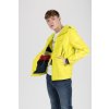 Bunda - LIGHT WEIGHT HOODED JACKET žltá