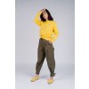 Nohavice - TJW HIGH RISE BELTED PANT olivové