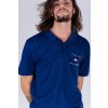 Polo tričko - TOMMY FLAG HILFIGER REG POLO červené