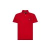 Polo tričko - TOMMY FLAG HILFIGER REG POLO červené