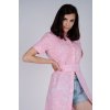 Šaty - REISA SHIRT DRESS SS ružovej farby