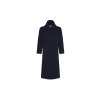 Šaty MATT&ampSHINE ROLL-NK DRESS 3/4 SL navy modrá