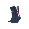 Ponožky - TH MEN SOCK 2P ICONIC STRIPE čierne