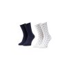 Ponožky - Tommy Hilfiger Dot 2 pack červené