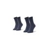 Ponožky - Tommy Hilfiger Dot 2 pack červené