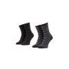 Ponožky - Tommy Hilfiger Stripes 2 pack modré